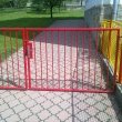 Opraven vstupn branka do Z